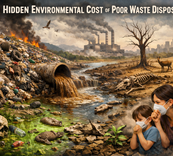 Hidden Environmental Cost of Poor Waste Disposal