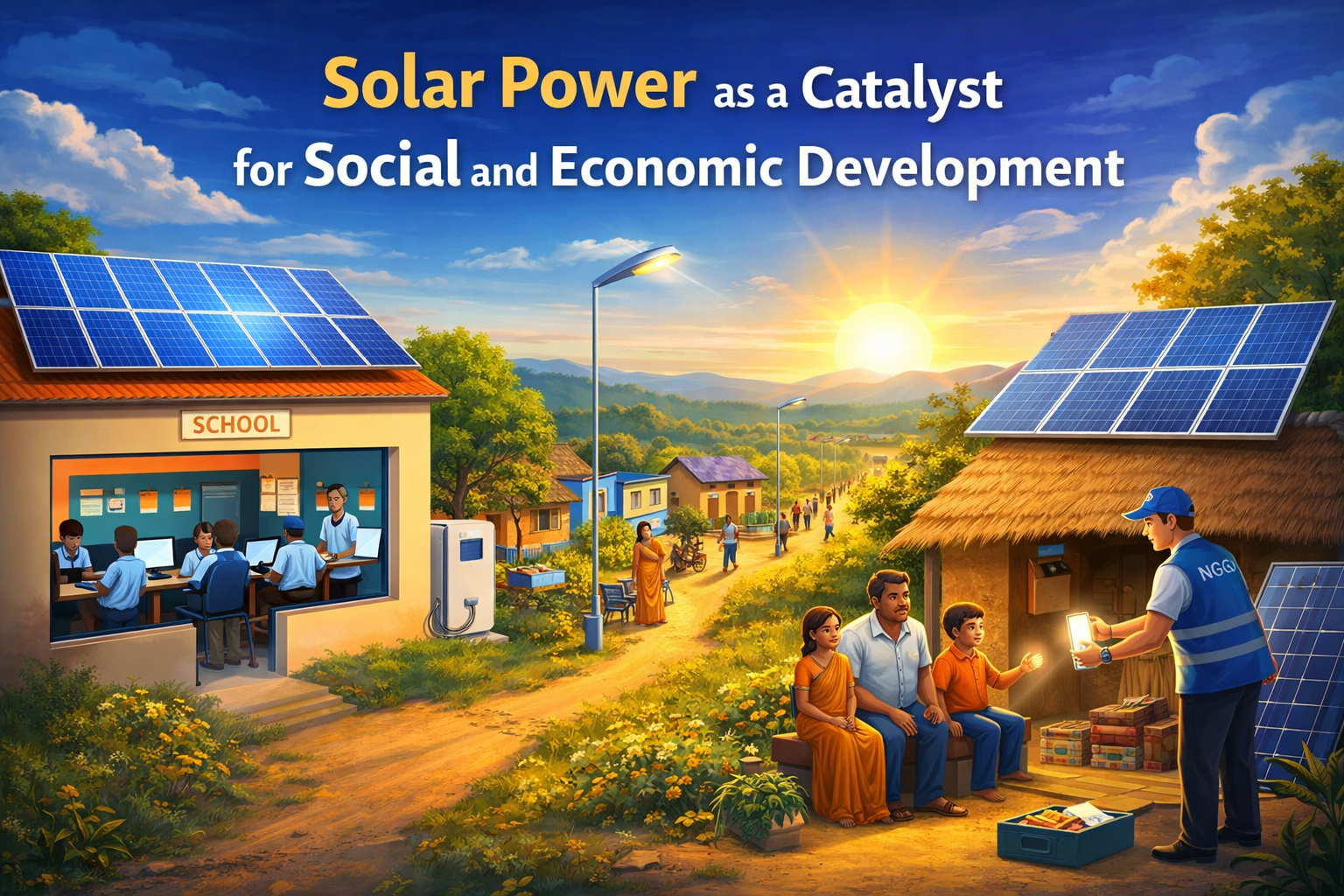 Solar Power as a Catalyst for Social and Economic Development