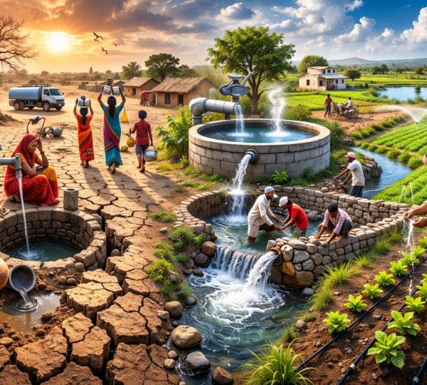 Water Scarcity is a Daily Reality for Many Communities Across India