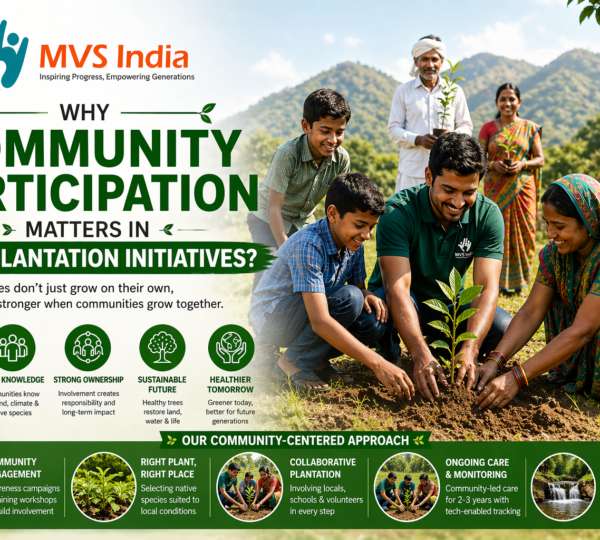 Why Community Participation Is Key to Successful Tree Plantation Drives?