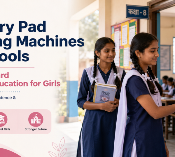 Sanitary Pad Vending Machines in Schools: A Step Toward Dignified Education for Girls