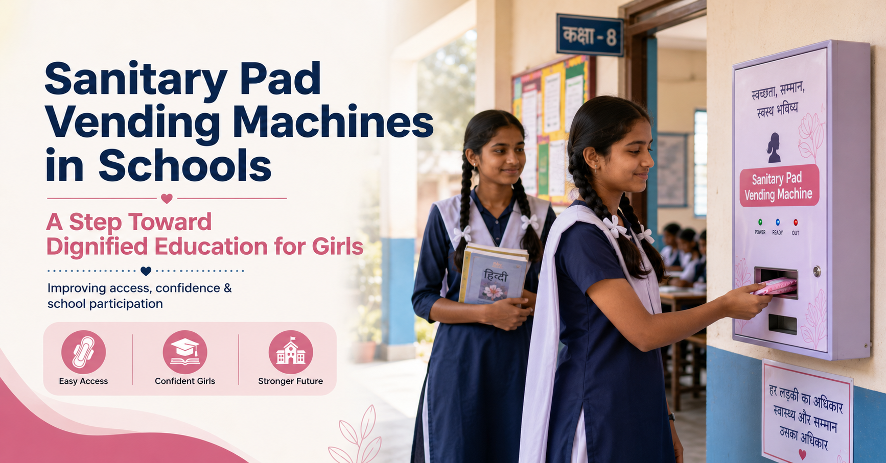 Sanitary Pad Vending Machines in Schools: A Step Toward Dignified Education for Girls