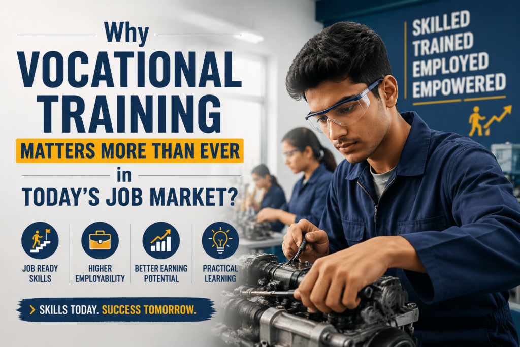 Why Vocational Training Matters More Than Ever in Today’s Job Market?